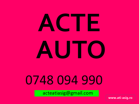 CONTRACTE AUTO - ASIGURARI -TRADUCERI